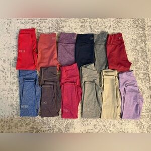 Fleo Leggings and Short Active Wear  Size Medium